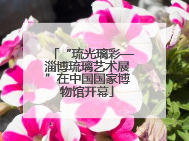 “琉光璃彩—淄博琉璃艺术展”在中国国家博物馆开幕