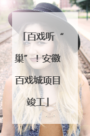 百戏听“巢”！安徽百戏城项目竣工