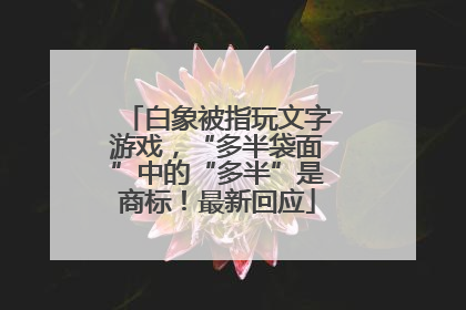 白象被指玩文字游戏，“多半袋面”中的“多半”是商标！最新回应