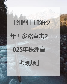 组图丨加油少年！多路直击2025年株洲高考现场