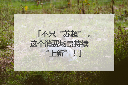 不只“苏超”，这个消费场景持续“上新”！