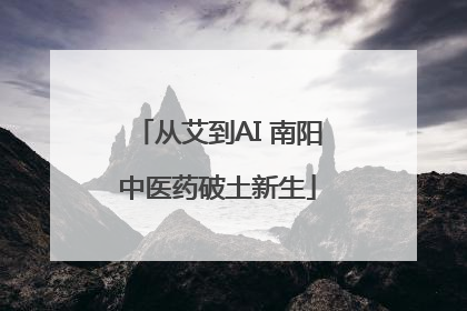 从艾到AI 南阳中医药破土新生