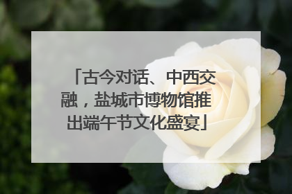 古今对话、中西交融，盐城市博物馆推出端午节文化盛宴