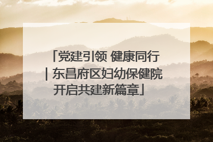 党建引领 健康同行｜东昌府区妇幼保健院开启共建新篇章