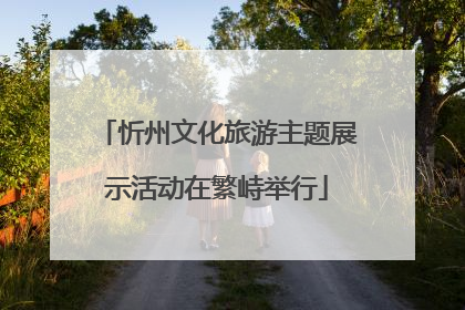 忻州文化旅游主题展示活动在繁峙举行