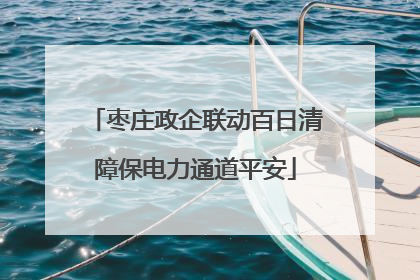 枣庄政企联动百日清障保电力通道平安
