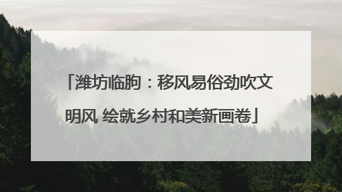 潍坊临朐：移风易俗劲吹文明风 绘就乡村和美新画卷