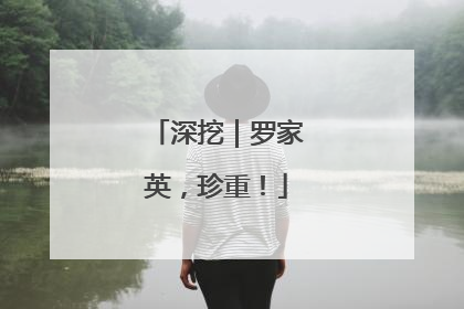 深挖｜罗家英，珍重！