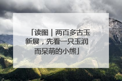 读图｜两百多古玉新展，先看一只玉润而呆萌的小熊