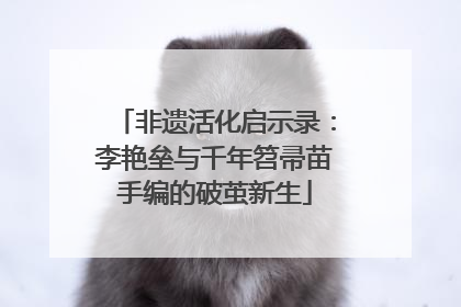 非遗活化启示录：李艳垒与千年笤帚苗手编的破茧新生