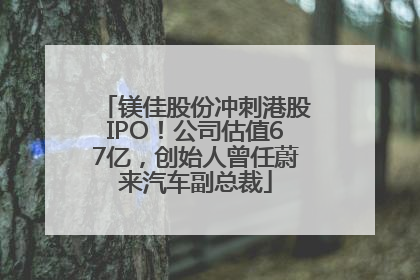 镁佳股份冲刺港股IPO！公司估值67亿，创始人曾任蔚来汽车副总裁
