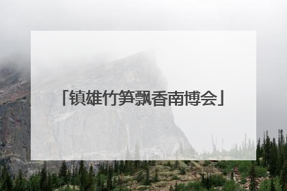 镇雄竹笋飘香南博会