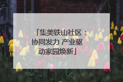 集美铁山社区：协同发力 产业驱动家园焕新