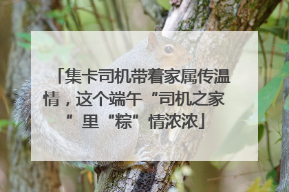 集卡司机带着家属传温情，这个端午“司机之家”里“粽”情浓浓
