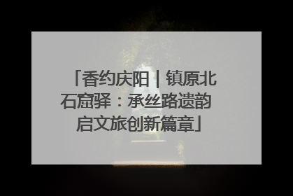 香约庆阳｜镇原北石窟驿：承丝路遗韵 启文旅创新篇章